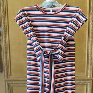 Goodtime USA Red White Blue Crop Pant Set Large